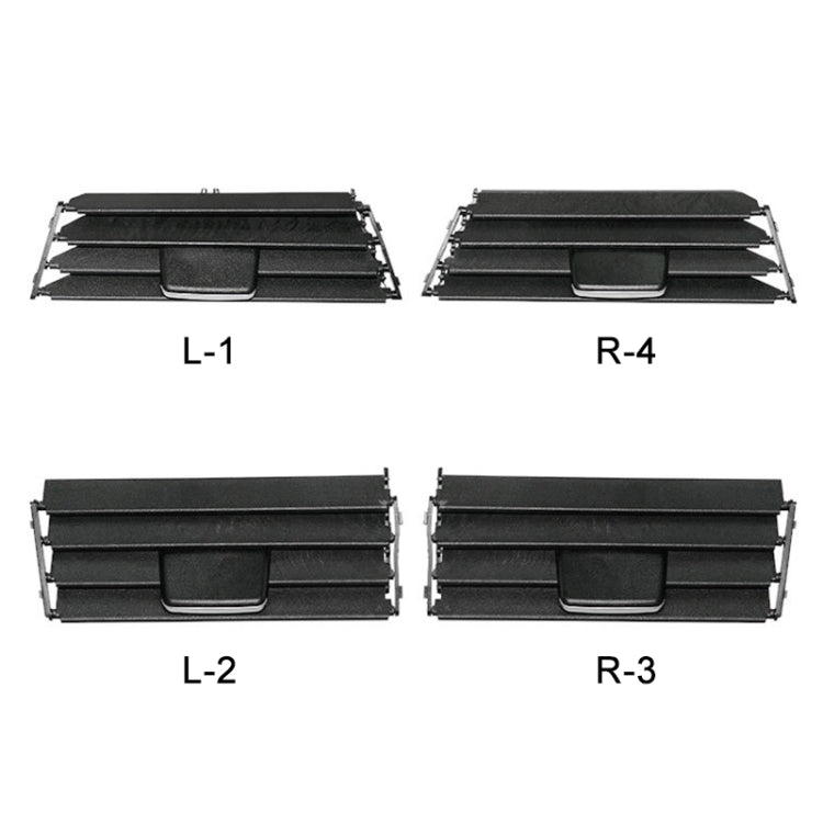 For BMW 3 Series E90 Left Driving Car Air Conditioner Air Outlet Panel 6422 9130 458-R, Style:Grille No. 3 - Air Conditioning System by PMC TechLife | Online Shopping South Africa | PMC TechLife | Buy Now Pay Later Mobicred