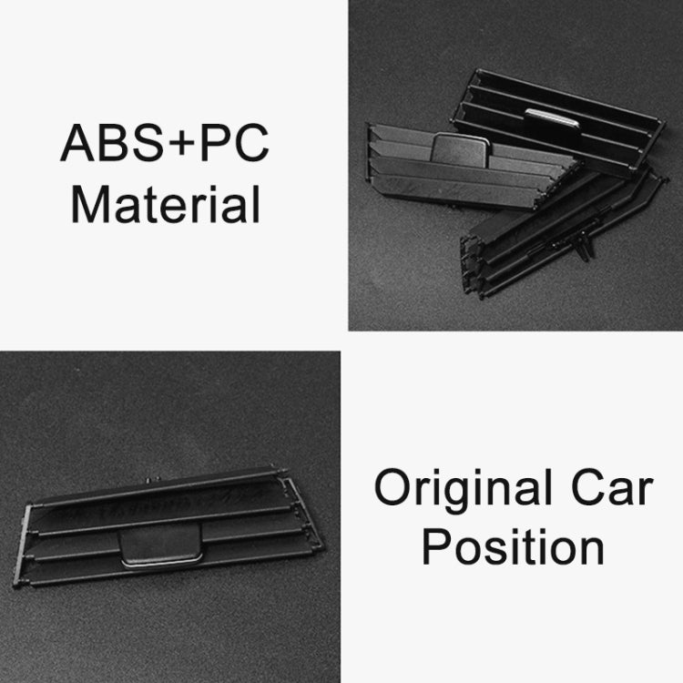 For BMW 3 Series E90 Left Driving Car Air Conditioner Air Outlet Panel 6422 9130 458-L, Style:Grille No. 2 - Air Conditioning System by PMC TechLife | Online Shopping South Africa | PMC TechLife | Buy Now Pay Later Mobicred