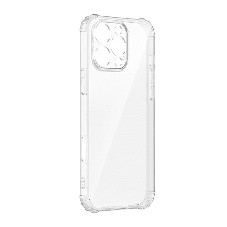 For iPhone 16 Pro Four-Corner Shockproof Clear TPU Phone Case(Transparent) - iPhone 16 Pro Cases by PMC TechLife | Online Shopping South Africa | PMC TechLife | Buy Now Pay Later Mobicred