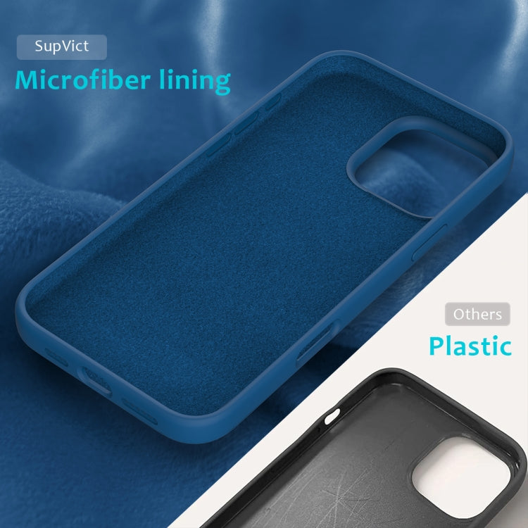 For iPhone 16 Pro Solid Color Silicone Phone Case(Cobalt Blue) - More iPhone Cases by PMC TechLife | Online Shopping South Africa | PMC TechLife | Buy Now Pay Later Mobicred