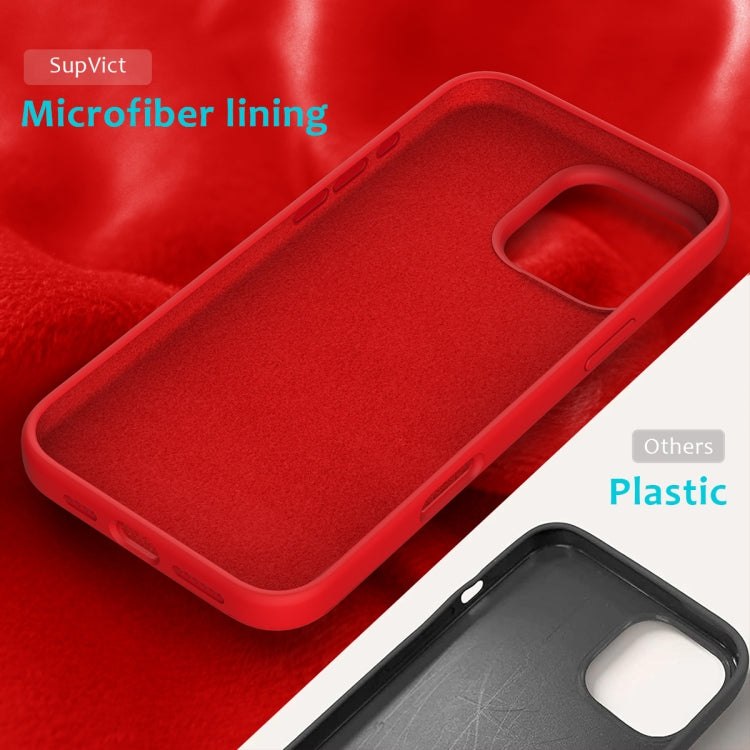 For iPhone 16 Pro Solid Color Silicone Phone Case(Red) - More iPhone Cases by PMC TechLife | Online Shopping South Africa | PMC TechLife | Buy Now Pay Later Mobicred