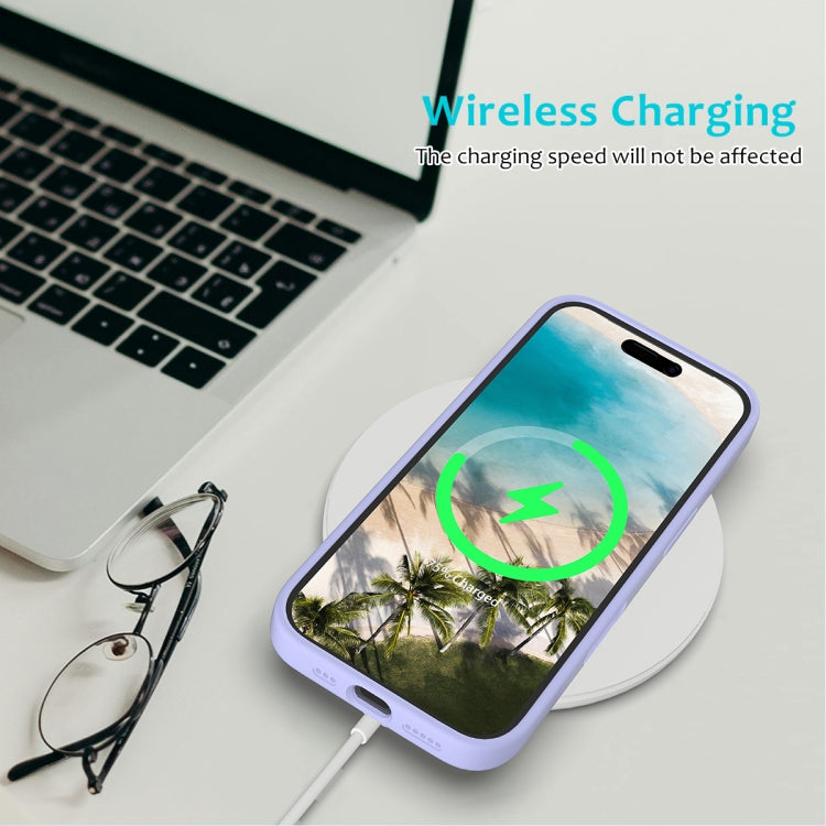 For iPhone 16 Plus Solid Color Silicone Phone Case(Purple) - More iPhone Cases by PMC TechLife | Online Shopping South Africa | PMC TechLife | Buy Now Pay Later Mobicred