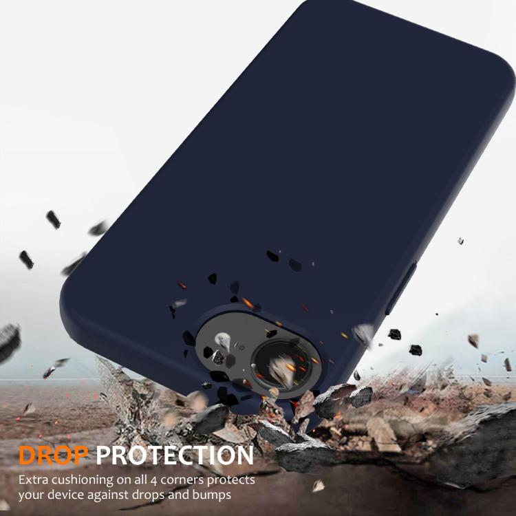 For iPhone 16e Shockproof Silicone Magsafe Phone Case(Navy Blue) - iPhone 16e Cases by PMC TechLife | Online Shopping South Africa | PMC TechLife | Buy Now Pay Later Mobicred