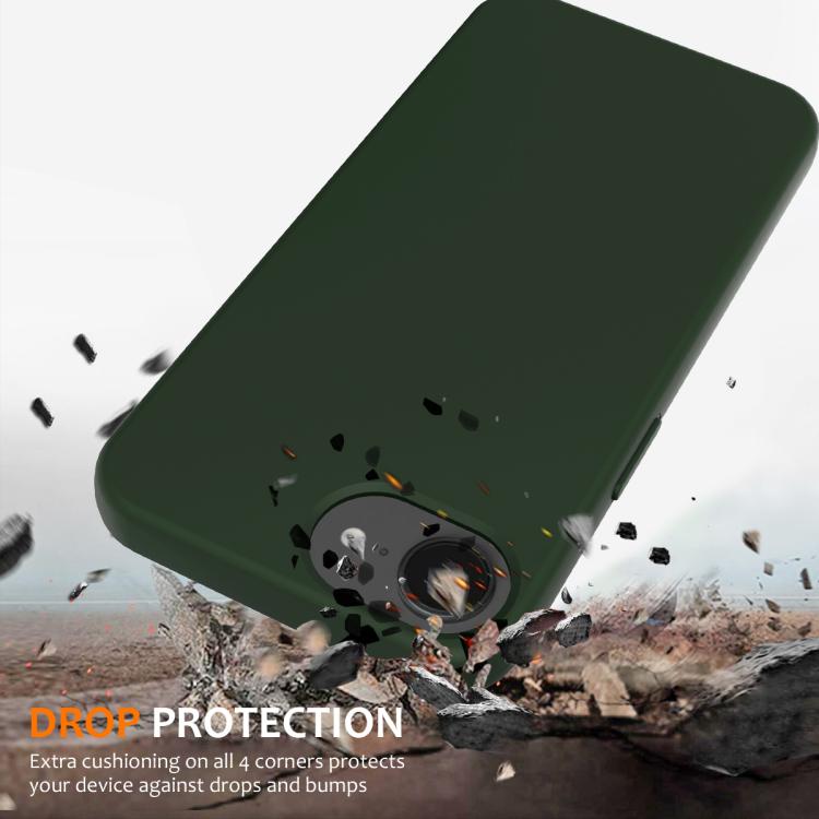 For iPhone 16e Shockproof Silicone Magsafe Phone Case(Dark Green) - iPhone 16e Cases by PMC TechLife | Online Shopping South Africa | PMC TechLife | Buy Now Pay Later Mobicred