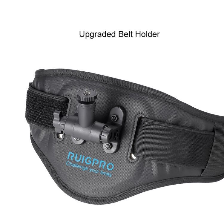 RUIGPRO Waist Belt Mount Strap With Phone Clamp - Chest Belt by RUIGPRO | Online Shopping South Africa | PMC TechLife | Buy Now Pay Later Mobicred