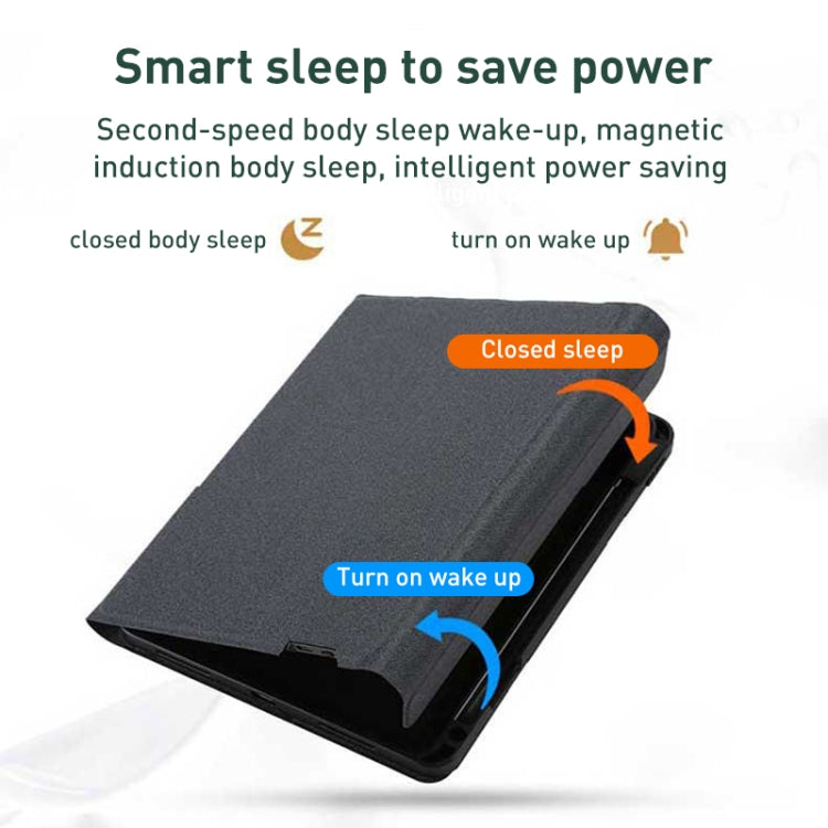 For iPad 10.2 2021 / 2020 / 2019 Integrated Bluetooth Keyboard Leather Case with Backlight & Touchpad(Black) - Universal by PMC TechLife | Online Shopping South Africa | PMC TechLife