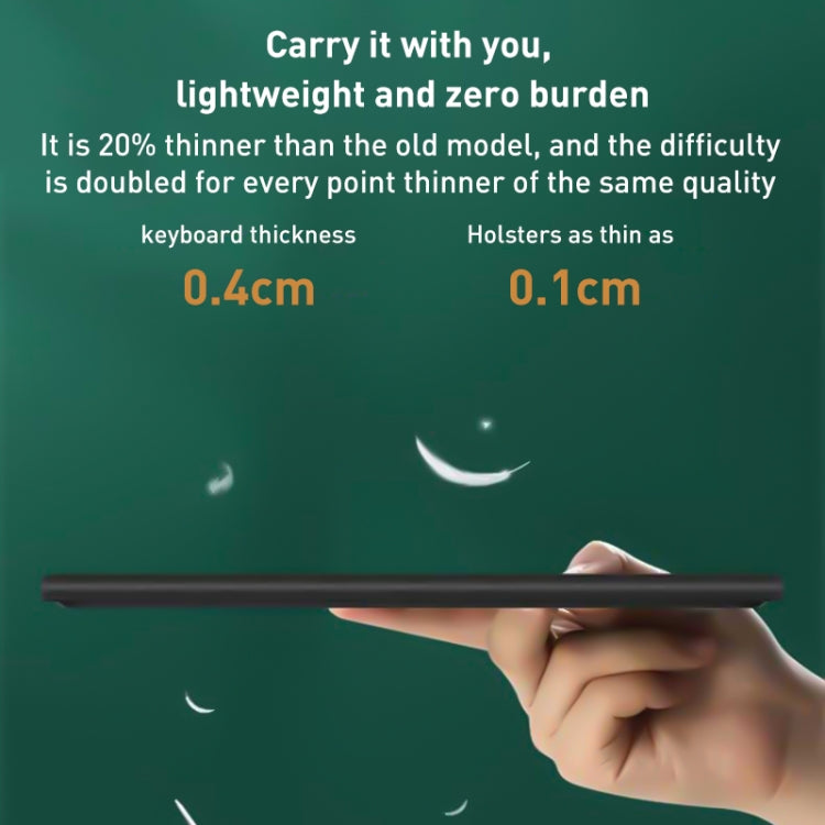 For iPad Pro 11 2022 / 2021 / 2020 Integrated Bluetooth Keyboard Leather Case with Backlight & Touchpad(Black) - For iPad Pro by PMC TechLife | Online Shopping South Africa | PMC TechLife