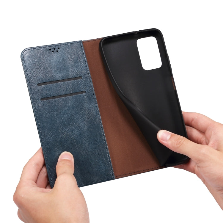 For vivo iQOO Neo9 Pro / Neo9 Oil Wax Crazy Horse Texture Leather Phone Case(Blue) - iQOO Neo9 Cases by PMC TechLife | Online Shopping South Africa | PMC TechLife | Buy Now Pay Later Mobicred