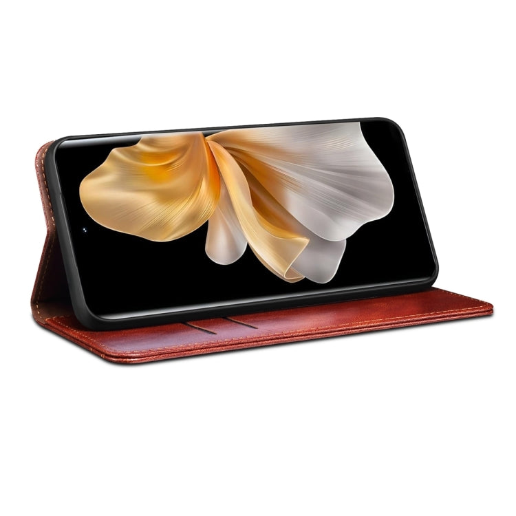 For vivo Y38 5G Global Oil Wax Crazy Horse Texture Leather Phone Case(Brown) - free shipping - PMC TechLife - Order now!
