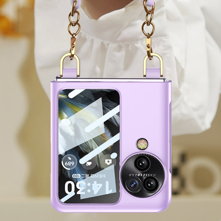 For OPPO Find N3 Flip GKK Integrated Ultra-thin Handbag Phone Case(Black) - free shipping - PMC Jewellery - Order now!