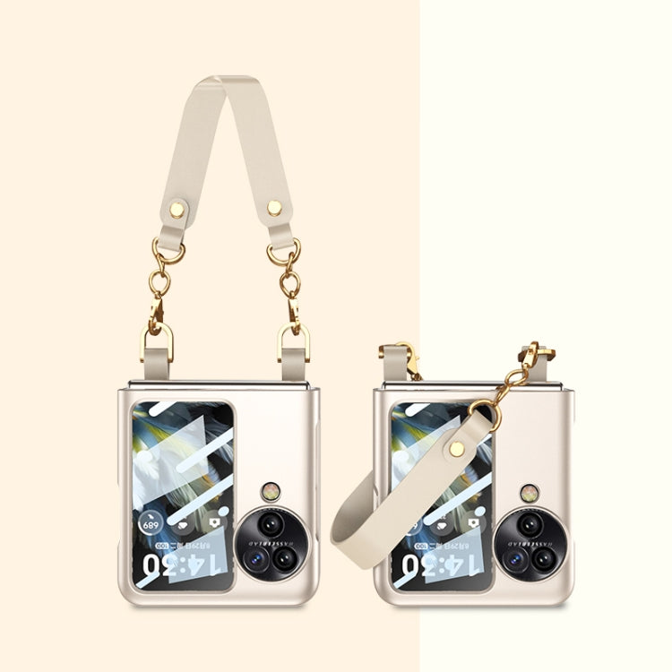 For OPPO Find N3 Flip GKK Integrated Ultra-thin Handbag Phone Case(Gold) - free shipping - PMC Jewellery - Order now!