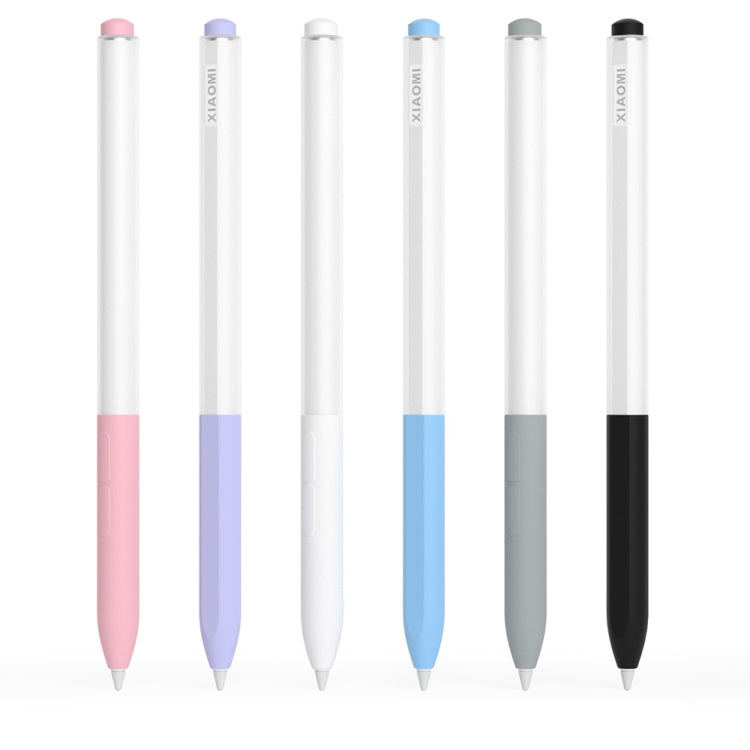 For Xiaomi Stylus Pen 2 Jelly Style Translucent Silicone Protective Pen Case(Black) - Pencil Accessories by PMC TechLife | Online Shopping South Africa | PMC TechLife
