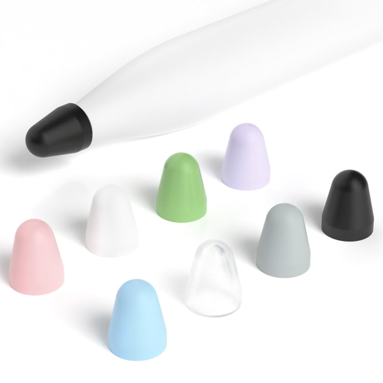 For Xiaomi Stylus Pen 2 8pcs / Set Silicone Wear-resistant Stylus Nib Cover(Transparent) - Pencil Accessories by PMC TechLife | Online Shopping South Africa | PMC TechLife