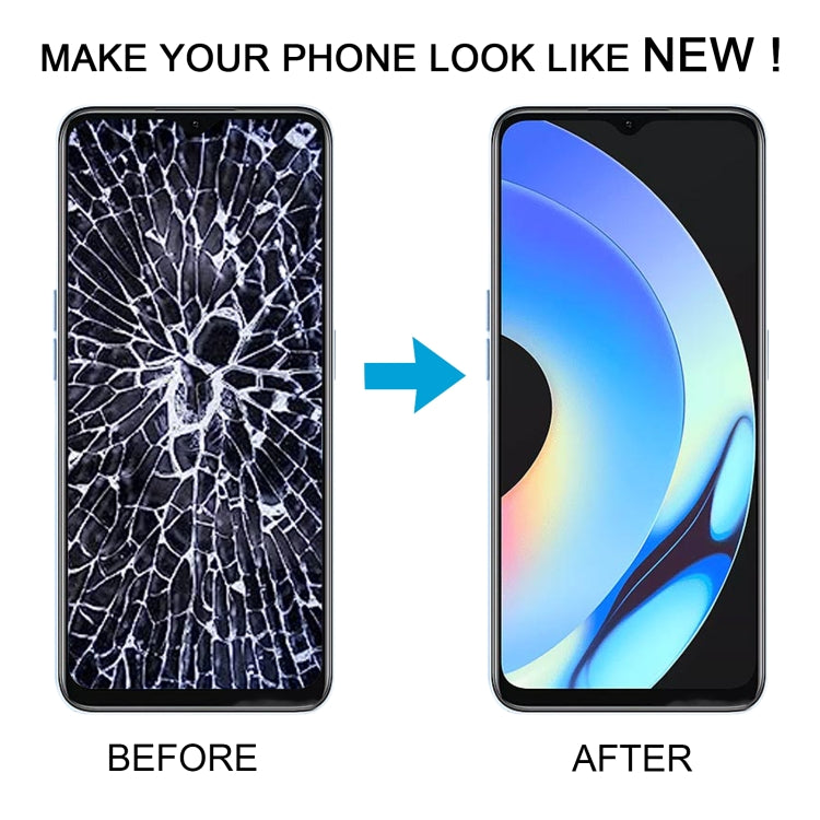 For Realme V30 OEM LCD Screen Digitizer Full Assembly with Frame - LCD Screen by PMC TechLife | Online Shopping South Africa | PMC TechLife