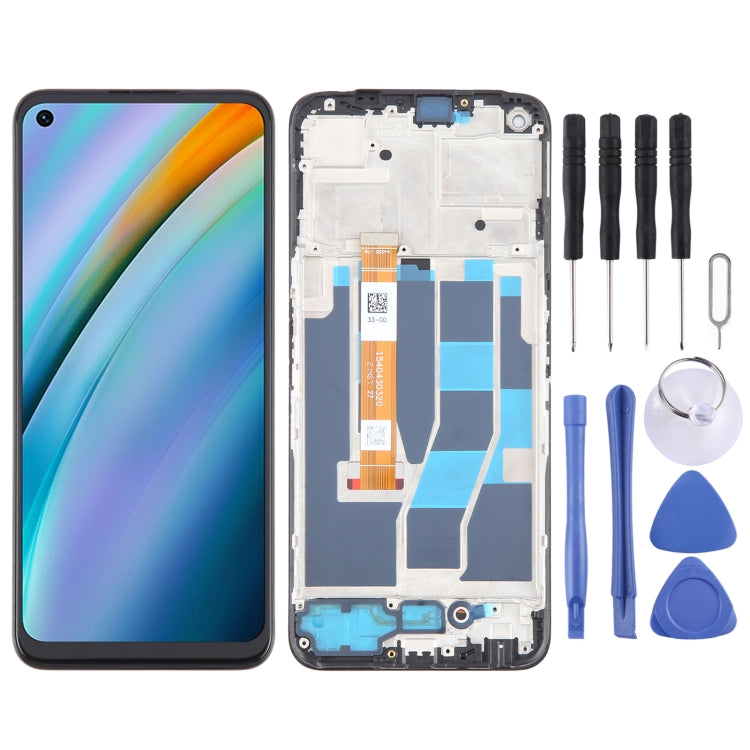 For Realme Q3t OEM LCD Screen Digitizer Full Assembly with Frame - LCD Screen by PMC TechLife | Online Shopping South Africa | PMC TechLife | Buy Now Pay Later Mobicred