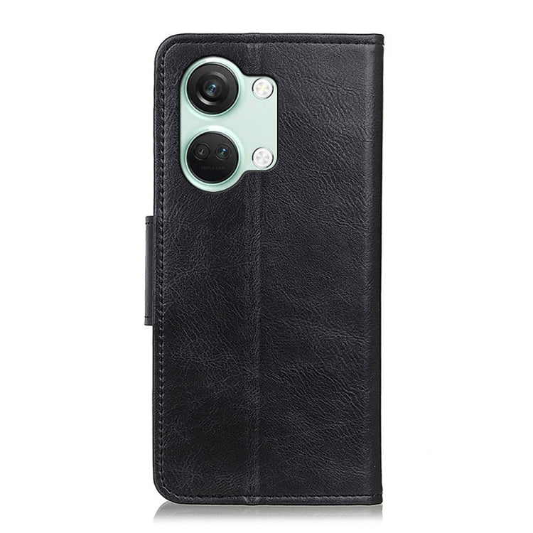 For OnePlus Nord 3 / Ace 2V Mirren Crazy Horse Texture Horizontal Flip Leather Phone Case(Black) - OnePlus Cases by PMC TechLife | Online Shopping South Africa | PMC TechLife | Buy Now Pay Later Mobicred
