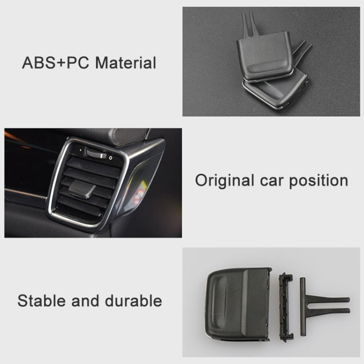 For Porsche Panamera Left Driving Car Air Conditioning Air Outlet Paddle, Type:Left Side - Air Conditioning System by PMC TechLife | Online Shopping South Africa | PMC TechLife | Buy Now Pay Later Mobicred
