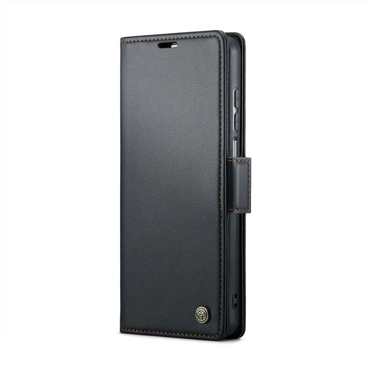 For Motorola Moto G Stylus 5G 2023 CaseMe 023 Butterfly Buckle Litchi Texture RFID Anti-theft Leather Phone Case(Black) - Motorola Cases by CaseMe | Online Shopping South Africa | PMC TechLife | Buy Now Pay Later Mobicred