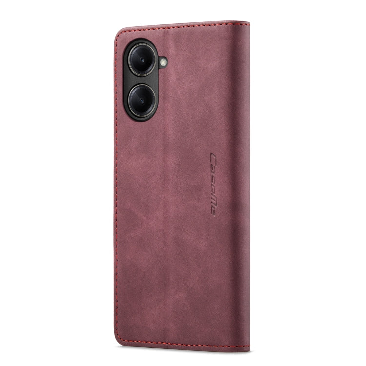 For Realme 10 Pro 5G CaseMe 013 Multifunctional Horizontal Flip Leather Phone Case(Wine Red) - free shipping - PMC Jewellery - Order now!