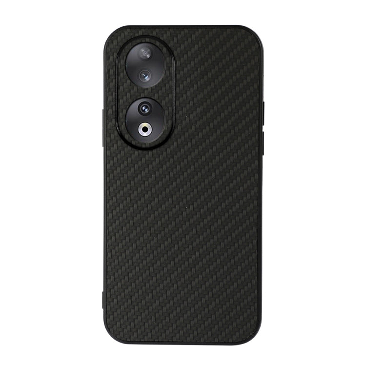 For Honor 90 Carbon Fiber Texture Shockproof Phone Case(Black) - Honor Cases by PMC TechLife | Online Shopping South Africa | PMC TechLife | Buy Now Pay Later Mobicred