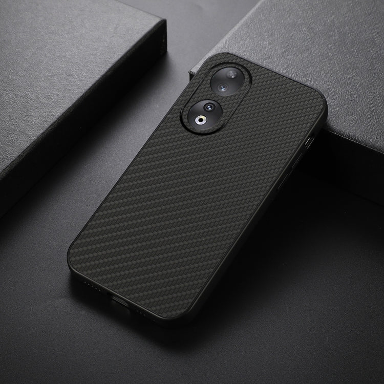For Honor 90 Carbon Fiber Texture Shockproof Phone Case(Black) - Honor Cases by PMC TechLife | Online Shopping South Africa | PMC TechLife | Buy Now Pay Later Mobicred