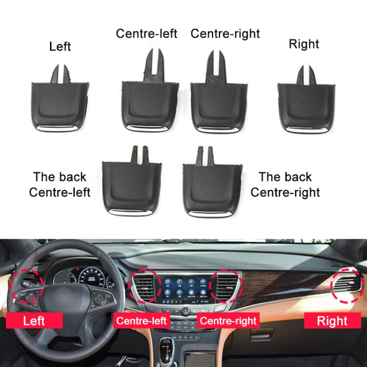 For Buick LaCrosse 2016-2021 Left-hand Drive Car Air Conditioning Air Outlet Paddle 26680098, Type:Front Row Left Side - Air Conditioning System by PMC TechLife | Online Shopping South Africa | PMC TechLife | Buy Now Pay Later Mobicred