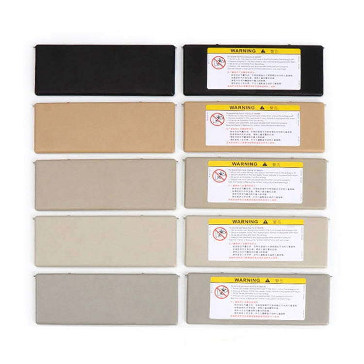 For Buick / Chevrolet Left-hand Drive Car Sun Visor Makeup Mirror 23196443(Light Beige) - Sunglasses & Glasses Clips by PMC TechLife | Online Shopping South Africa | PMC TechLife | Buy Now Pay Later Mobicred