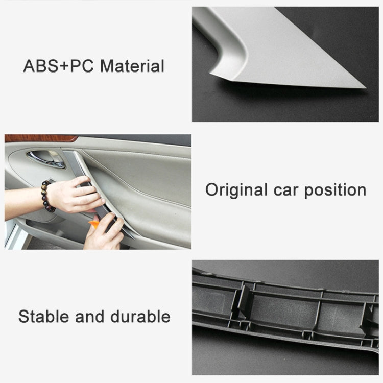 For Toyota Camry 2006-2011 Left-hand Drive Car Door Inside Handle Cover 74646-06080, Type:Left Front(Matte) - Door Handles by PMC TechLife | Online Shopping South Africa | PMC TechLife | Buy Now Pay Later Mobicred