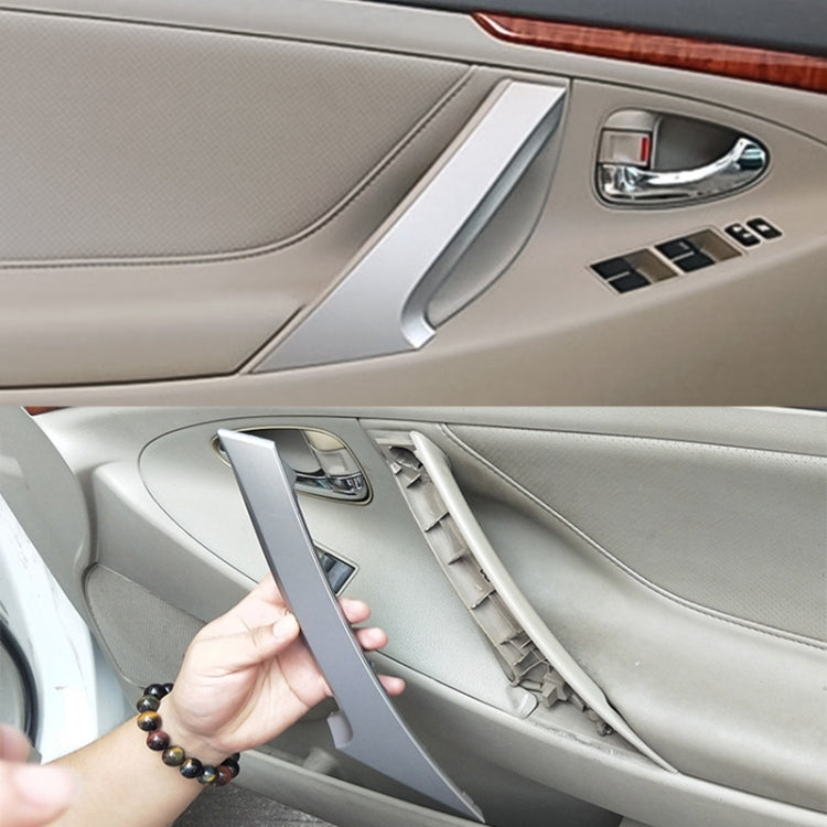 For Toyota Camry 2006-2011 Left-hand Drive Car Door Inside Handle Cover 74646-06080, Type:Left Front(Matte) - Door Handles by PMC TechLife | Online Shopping South Africa | PMC TechLife | Buy Now Pay Later Mobicred