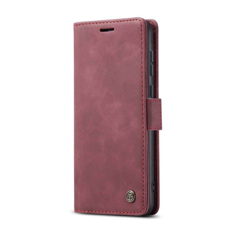 For Huawei P60 Art CaseMe 013 Multifunctional Horizontal Flip Leather Phone Case(Wine Red) - free shipping - PMC Jewellery - Order now!