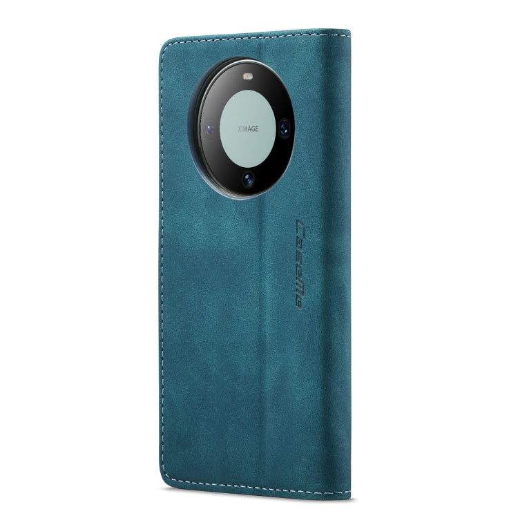 For Huawei Mate 60 CaseMe 013 Multifunctional Horizontal Flip Leather Phone Case(Blue) - free shipping - PMC Jewellery - Order now!