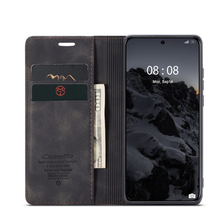 For Huawei Mate 60 CaseMe 013 Multifunctional Horizontal Flip Leather Phone Case(Black) - free shipping - PMC Jewellery - Order now!