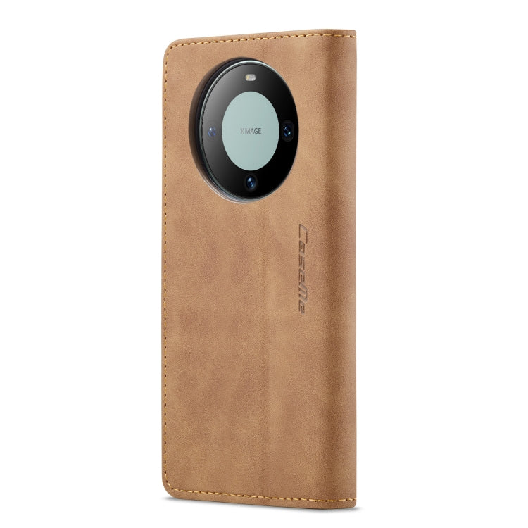 For Huawei Mate 60 Pro / 60 Pro+ CaseMe 013 Multifunctional Horizontal Flip Leather Phone Case(Brown) - free shipping - PMC Jewellery - Order now!