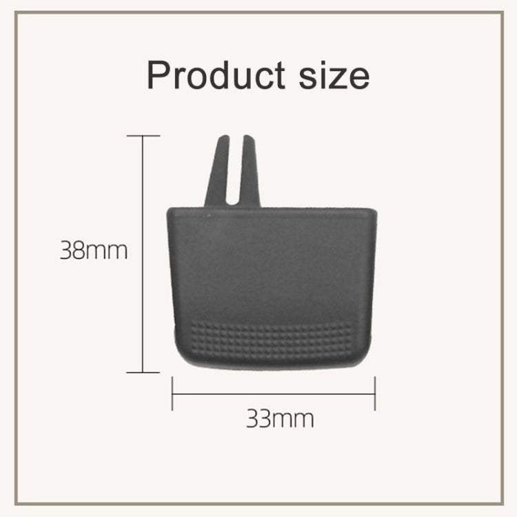 For Kia Sorento Left Driving Car Air Conditioning Air Outlet Paddle, Type:Left Side L - Air Conditioning System by PMC TechLife | Online Shopping South Africa | PMC TechLife | Buy Now Pay Later Mobicred