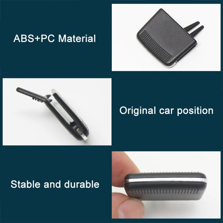 For Kia Sorento Left Driving Car Air Conditioning Air Outlet Paddle, Type:Right R Middle - Air Conditioning System by PMC TechLife | Online Shopping South Africa | PMC TechLife | Buy Now Pay Later Mobicred