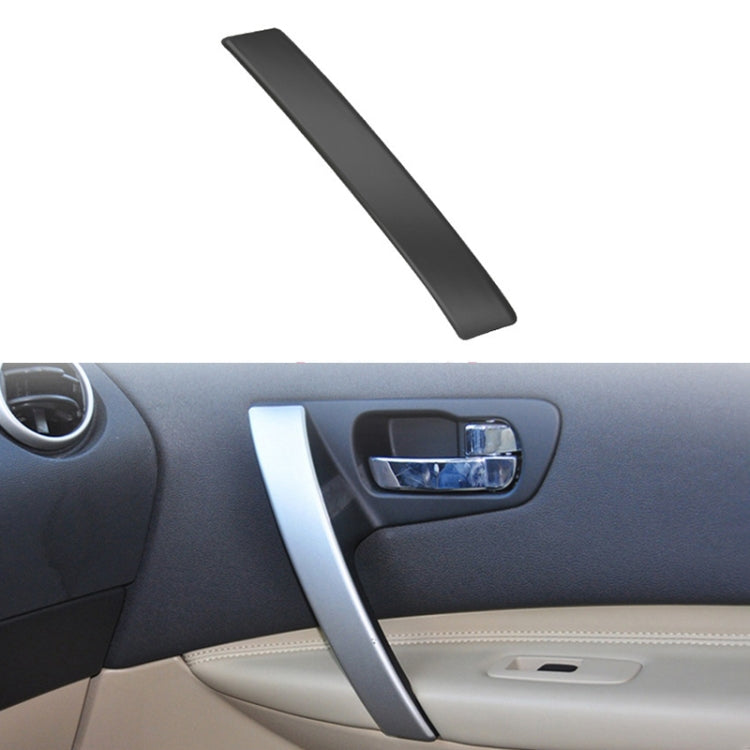 For Nissan Qashqai Left-Drive Car Door Inside Handle Cover, Type:Cover Right(Black) - Door Handles by PMC TechLife | Online Shopping South Africa | PMC TechLife | Buy Now Pay Later Mobicred