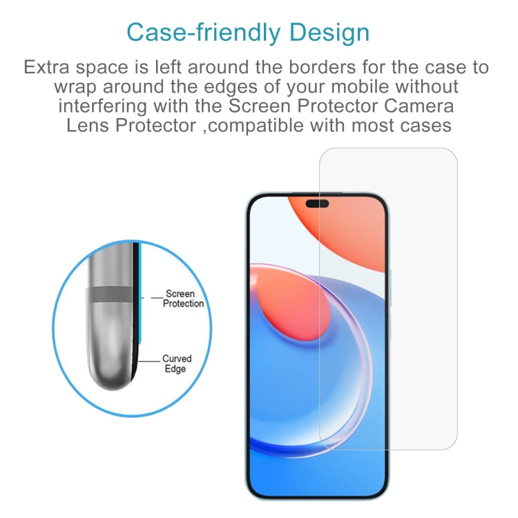 For Honor Play8T Pro 50pcs 0.26mm 9H 2.5D Tempered Glass Film - Honor Tempered Glass by PMC TechLife | Online Shopping South Africa | PMC TechLife | Buy Now Pay Later Mobicred