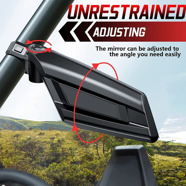 For Can-Am BRP UTV Maverick X3 Off-Road Vehicle Rearview Mirror, Model:UTV-17D - Convex Mirror & Accessories by PMC TechLife | Online Shopping South Africa | PMC TechLife | Buy Now Pay Later Mobicred