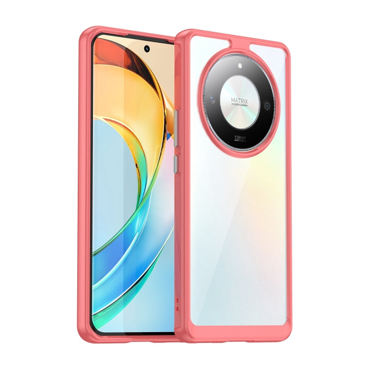 For Honor X50 Pro Colorful Series Acrylic Hybrid TPU Phone Case(Red) - free shipping - PMC TechLife - Order now!