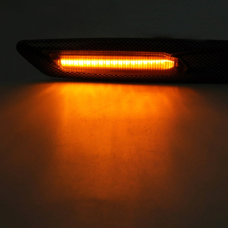 2 PCS Car Fender Light  LED Leaf Board Side DC12V / 1.7W for BMW, Yellow Light, Style:D - Arrow Turn Lights by PMC TechLife | Online Shopping South Africa | PMC TechLife | Buy Now Pay Later Mobicred