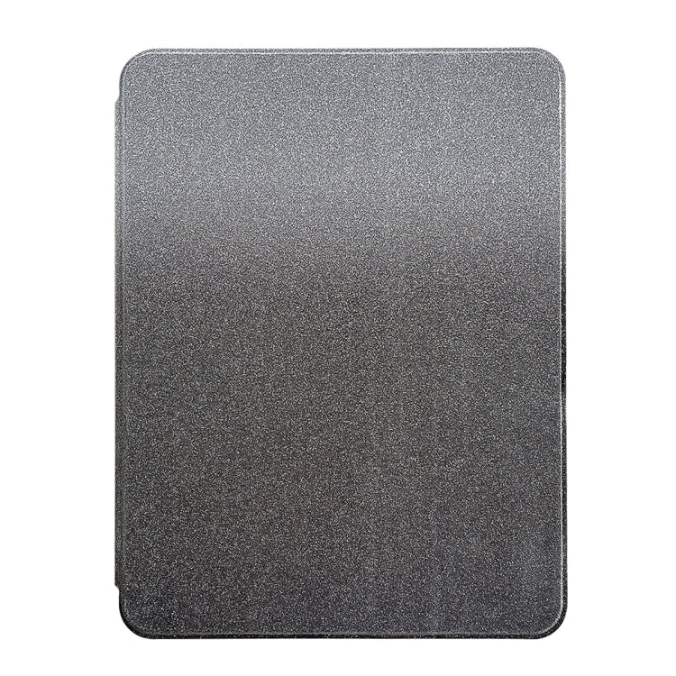 For iPad Air 11 2025 / 2024 / Pro 11 Gradient Glitter Magnetic Split Leather Tablet Case(Black) - iPad Pro 11 (2022/2021) Cases by PMC TechLife | Online Shopping South Africa | PMC TechLife | Buy Now Pay Later Mobicred