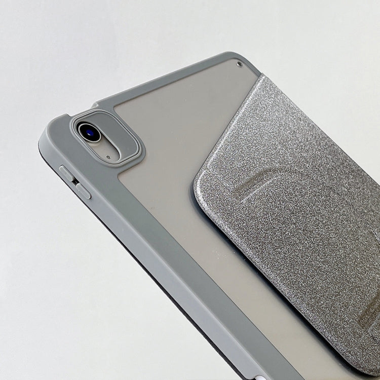 For iPad Air 11 2025 / 2024 / Pro 11 Gradient Glitter Magnetic Split Leather Tablet Case(Black) - iPad Pro 11 (2022/2021) Cases by PMC TechLife | Online Shopping South Africa | PMC TechLife | Buy Now Pay Later Mobicred