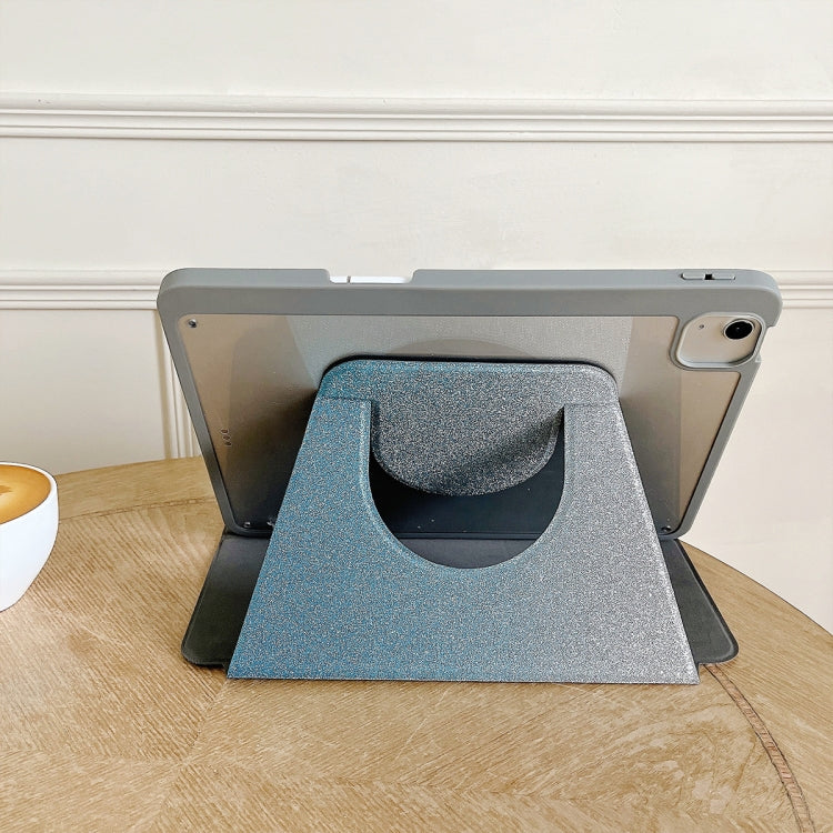 For iPad Air 11 2025 / 2024 / Pro 11 Gradient Glitter Magnetic Split Leather Tablet Case(Blue) - iPad Pro 11 (2022/2021) Cases by PMC TechLife | Online Shopping South Africa | PMC TechLife | Buy Now Pay Later Mobicred