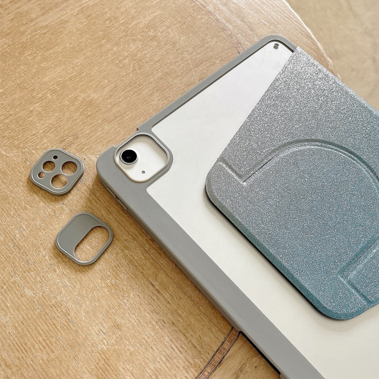 For iPad Air 11 2025 / 2024 / Pro 11 Gradient Glitter Magnetic Split Leather Tablet Case(Blue) - iPad Pro 11 (2022/2021) Cases by PMC TechLife | Online Shopping South Africa | PMC TechLife | Buy Now Pay Later Mobicred