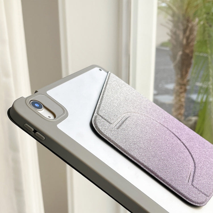 For iPad Air 11 2025 / 2024 / Pro 11 Gradient Glitter Magnetic Split Leather Tablet Case(Purple) - iPad Pro 11 (2022/2021) Cases by PMC TechLife | Online Shopping South Africa | PMC TechLife | Buy Now Pay Later Mobicred