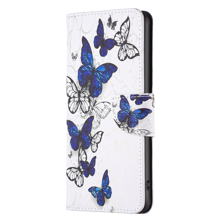 For iPhone 16 Plus Colored Drawing Pattern Flip Leather Phone Case(Butterflies) - iPhone 16 Plus Cases by PMC TechLife | Online Shopping South Africa | PMC TechLife | Buy Now Pay Later Mobicred