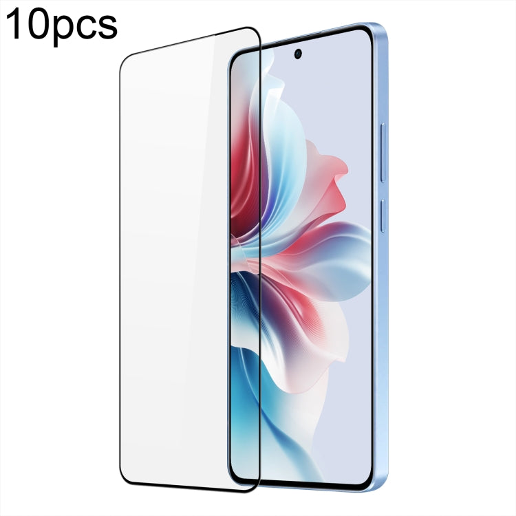 For OPPO Reno11 F 10pcs DUX DUCIS 0.33mm 9H Medium Alumina Tempered Glass Film - free shipping - PMC Jewellery - Order now!