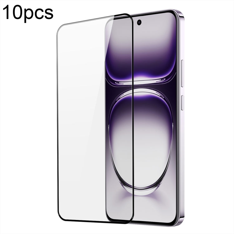 For OPPO Reno12 Global 10pcs DUX DUCIS 0.33mm 9H Medium Alumina Tempered Glass Film - free shipping - PMC Jewellery - Order now!
