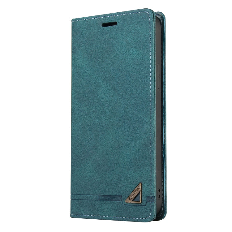 For Xiaomi Redmi Note 13 Pro+ Skin Feel Anti-theft Brush Horizontal Flip Leather Case with Holder(Blue) - Note 13 Pro+ Cases by PMC TechLife | Online Shopping South Africa | PMC TechLife