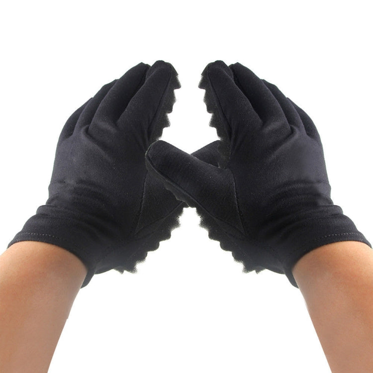 Single Sponge Wipe Black Hair Styling Gloves(Double-Sided) - free shipping - PMC TechLife - Order now!